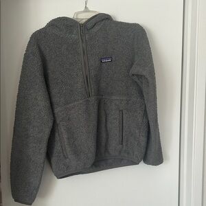 Patagonia Charcoal Fleece Hoodie